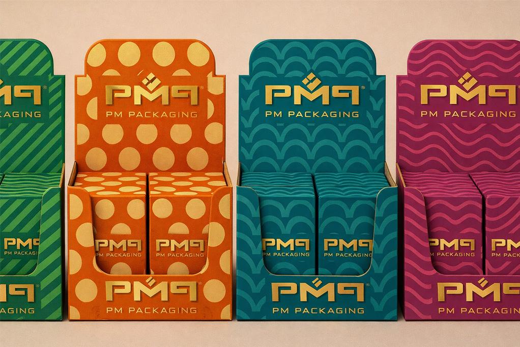 Retail ready tray with premium print and finishes in aisle