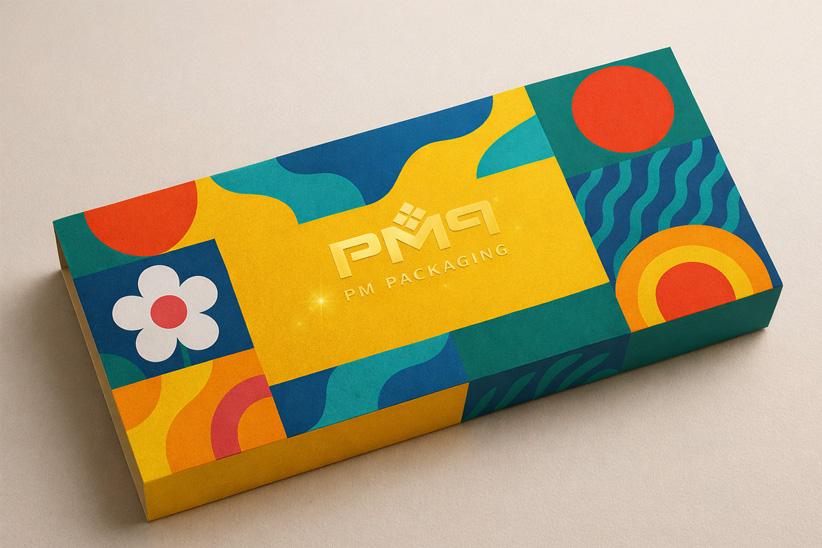 Paperboard sleeve sliding over a primary carton for modern branding