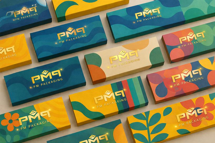 Paperboard sleeve with premium finishes and crisp edges