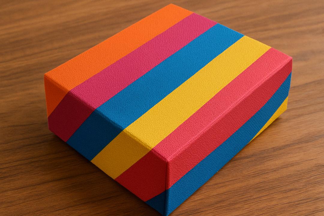 An array of luxury packaging on display