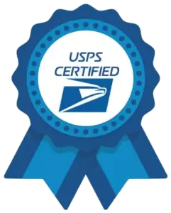 USPS certification logo