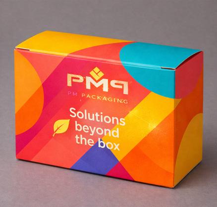 Detail of reverse tuck flaps showing opposite-direction tucks