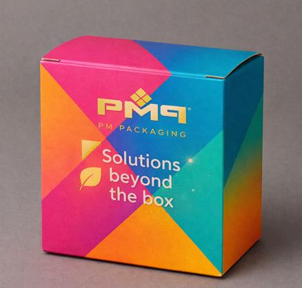 Eco-forward reverse tuck end carton made with recyclable board