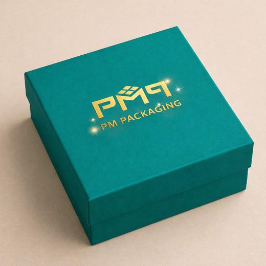 Luxury rigid gift box with magnetic closure and foam insert