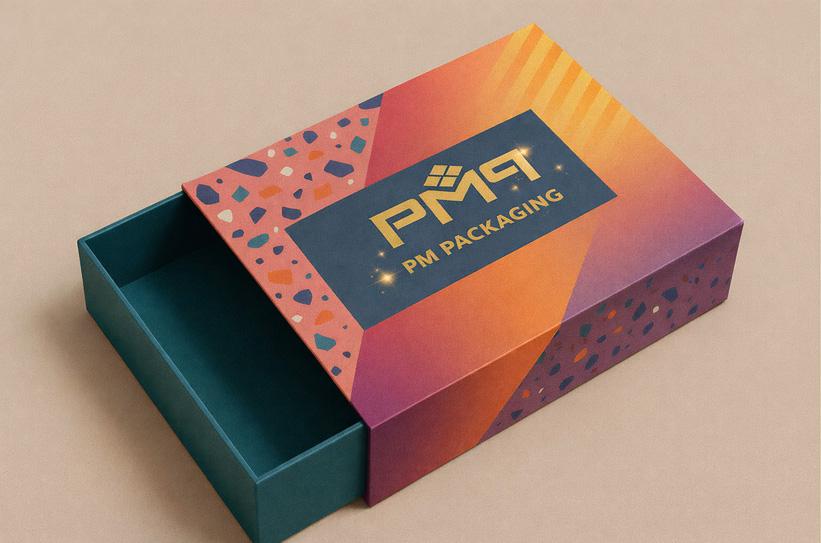 Rigid slide open box with sleeve and inner drawer tray