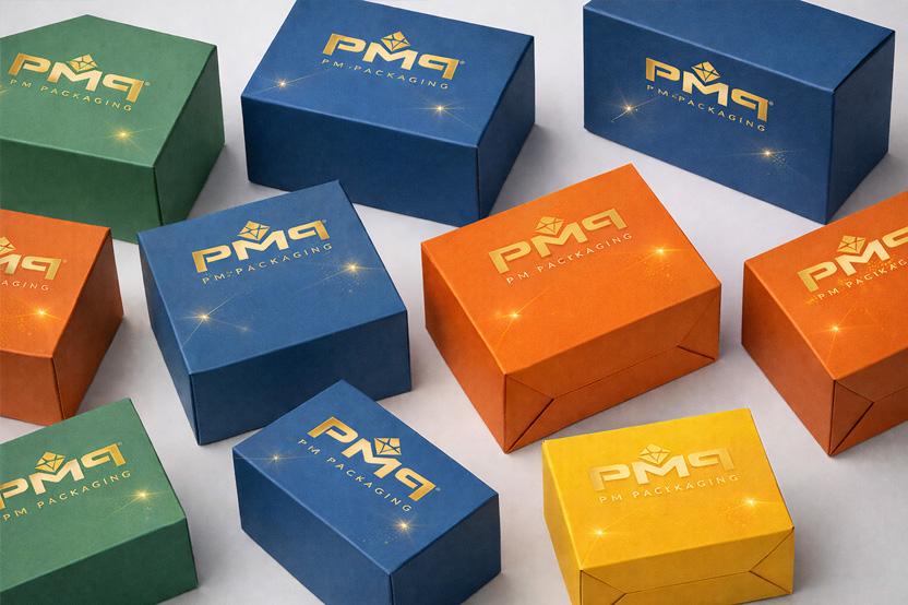 Snap lock bottom carton with premium finishes and crisp edges