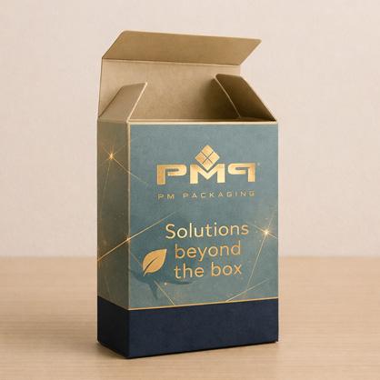 Detail of straight tuck closures and crisp panel alignment