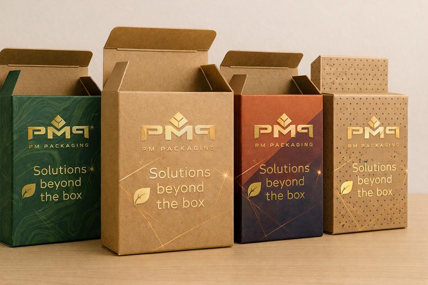 Straight tuck carton with premium finishes and uninterrupted front panel